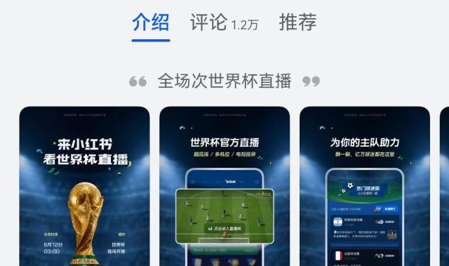 必发-小红书启用世界杯直播新图标