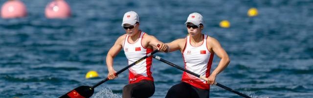 必发-女子双人划艇“大魔王”徐诗晓/孙梦雅奥运卫冕
